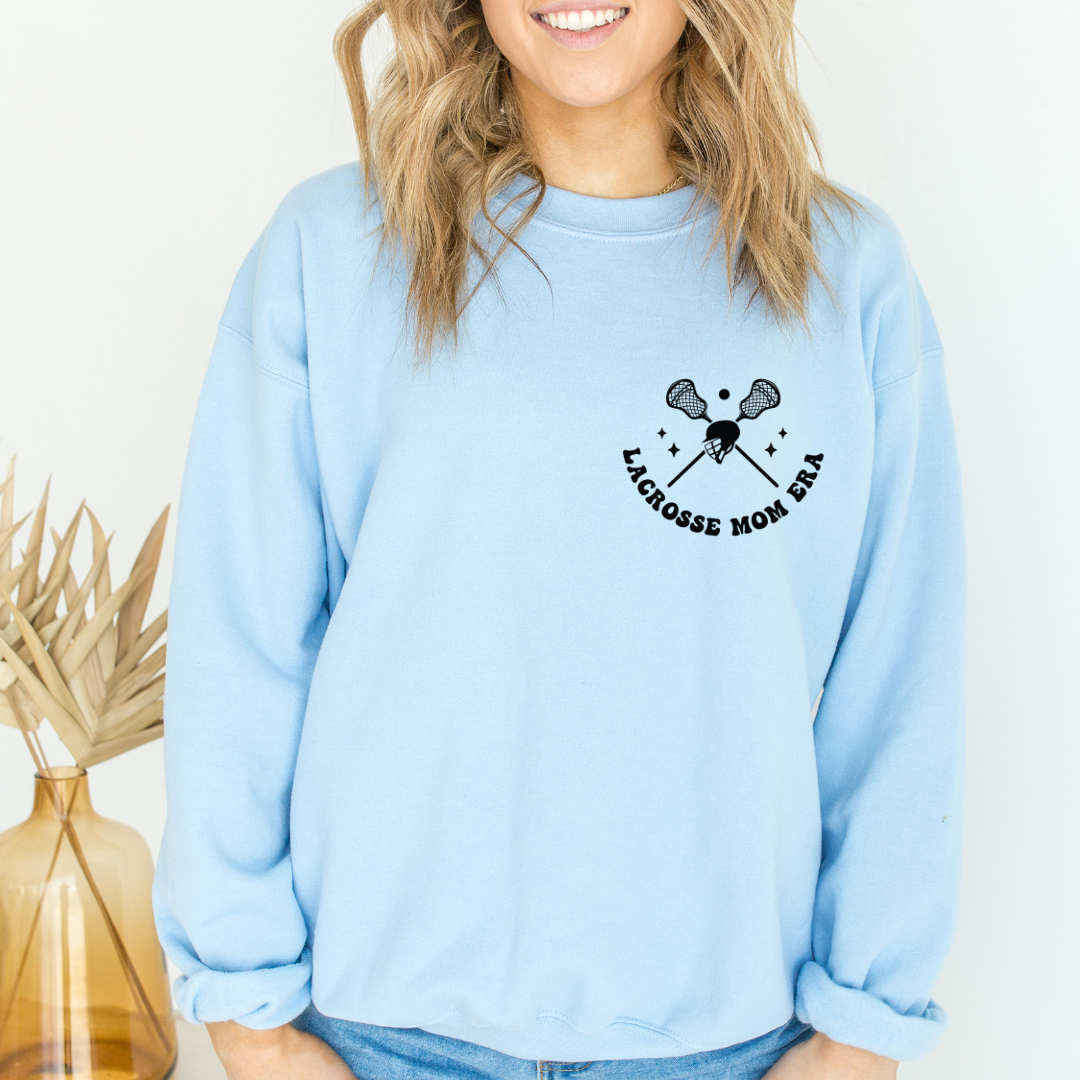 Lacrosse Mom Sweatshirt - Soft Heavy Blend™ Crewneck