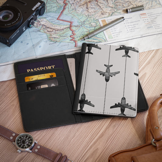 Aviator Passport Cover - Travel Accessory for Jet Setters