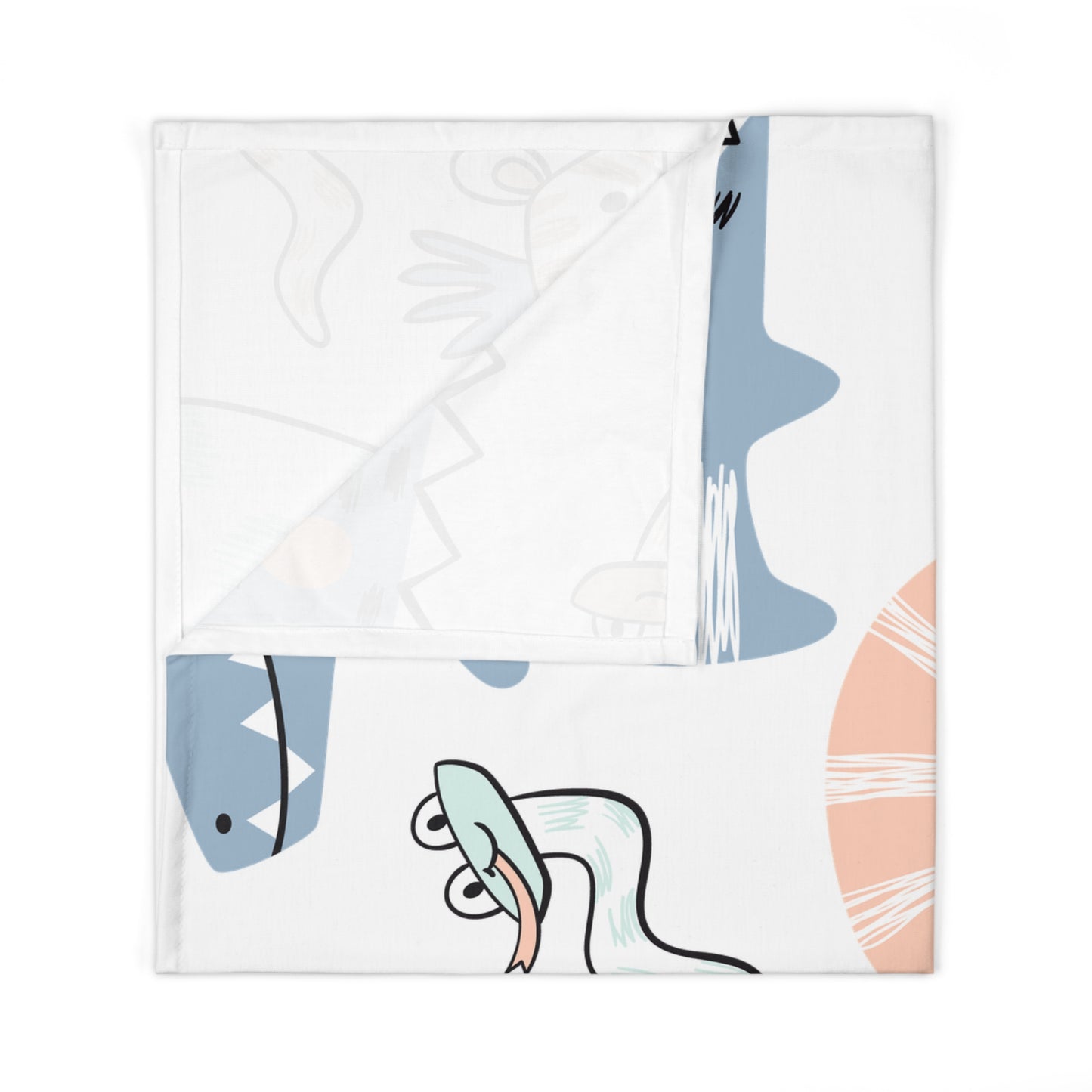 Adorable Animal Print Baby Swaddle Blanket - Perfect for Newborns & Baby Showers