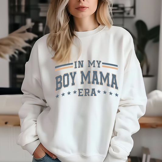In My Boy Mama Era Crewneck Sweatshirt