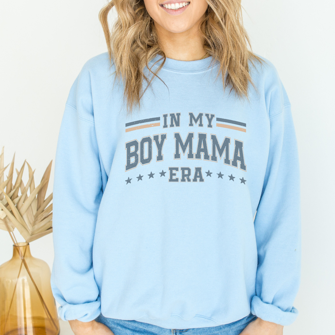 In My Boy Mama Era Crewneck Sweatshirt