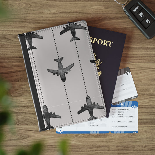 Aviator Passport Cover - Travel Accessory for Jet Setters