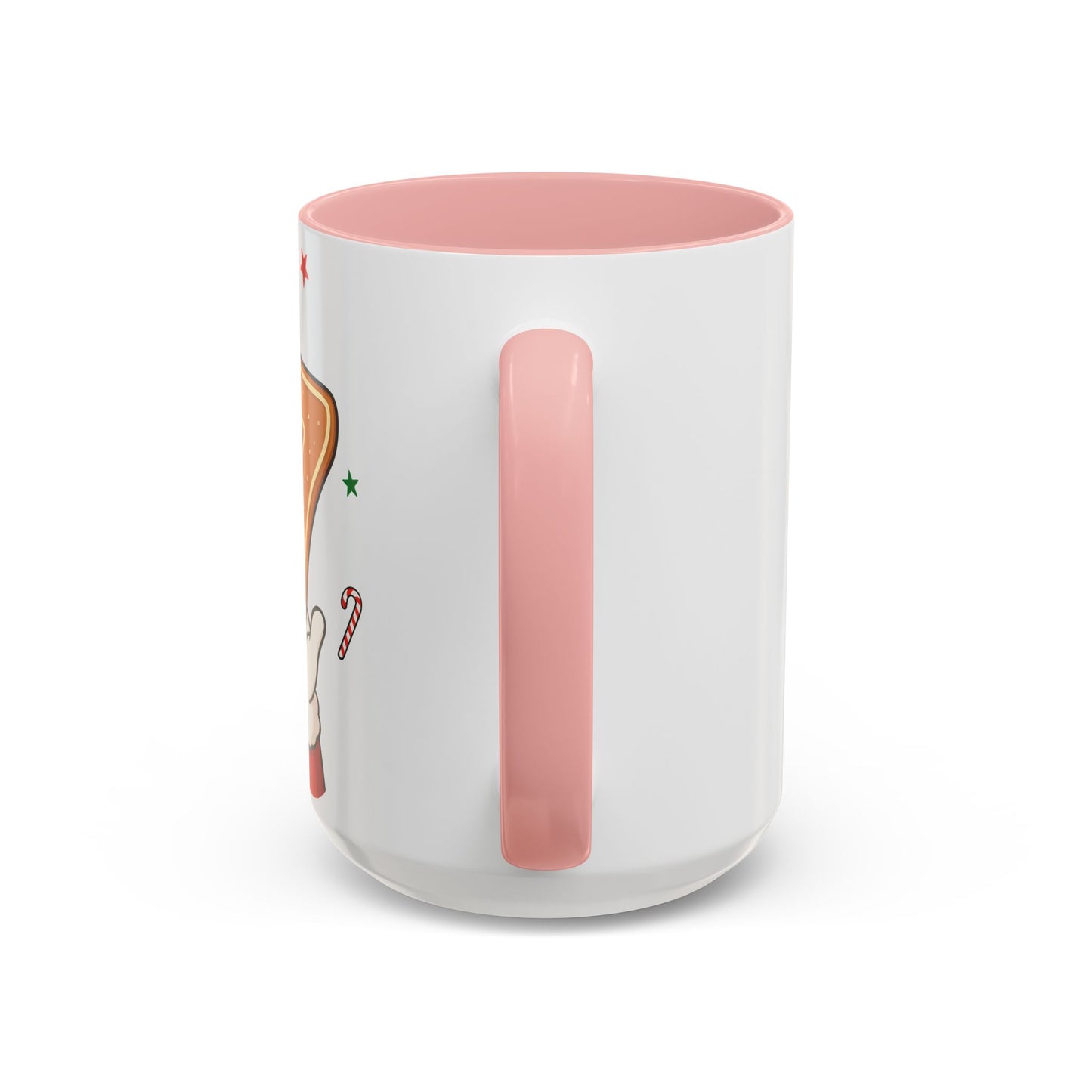 Christmas Number 67 Accent Coffee Mug — Festive Santa Gingerbread Design (11/15oz)