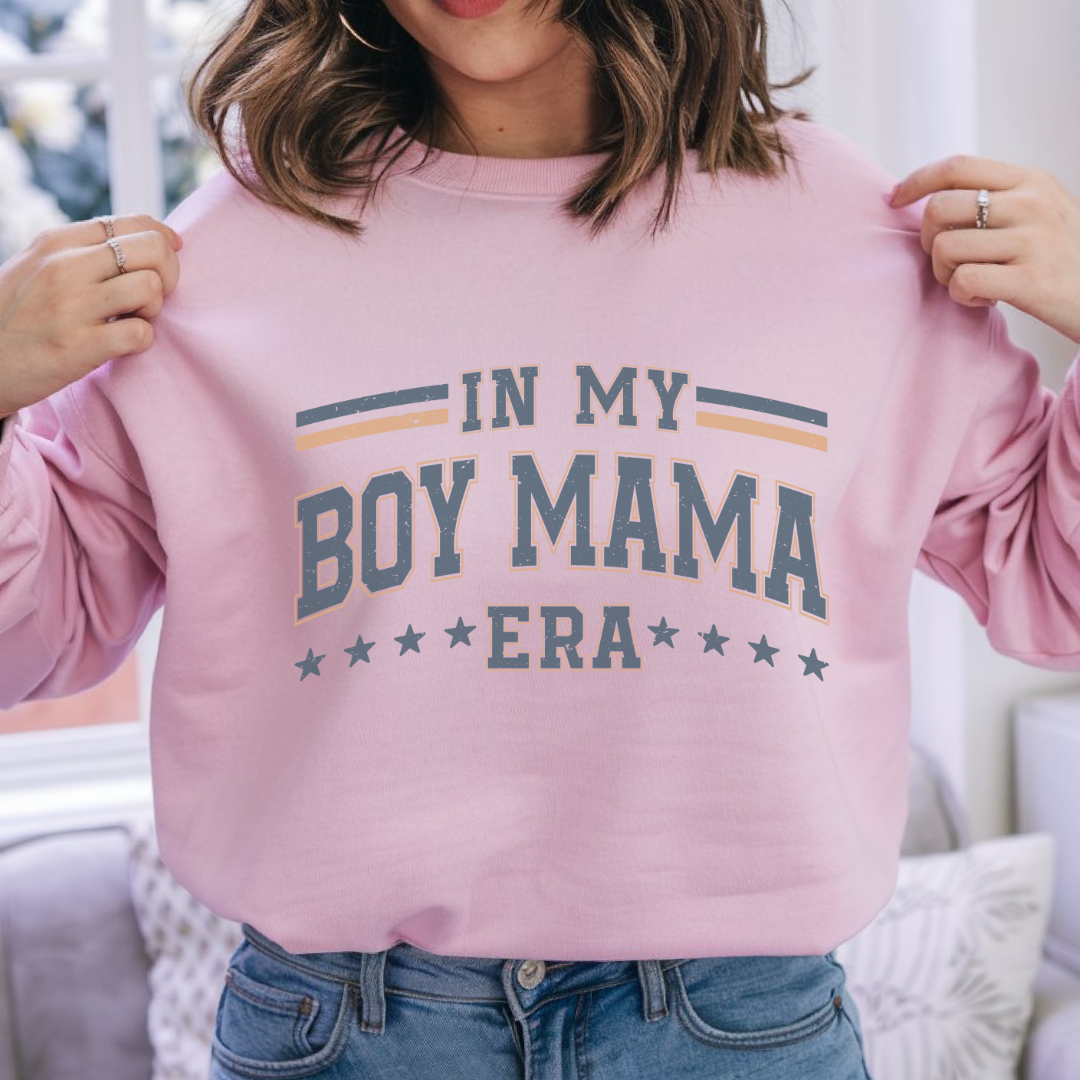 In My Boy Mama Era Crewneck Sweatshirt
