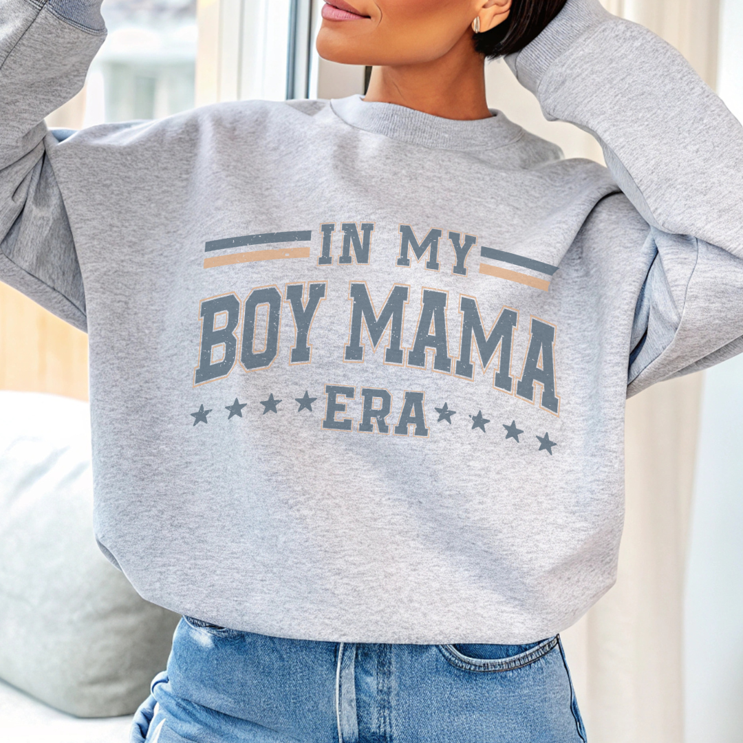 In My Boy Mama Era Crewneck Sweatshirt